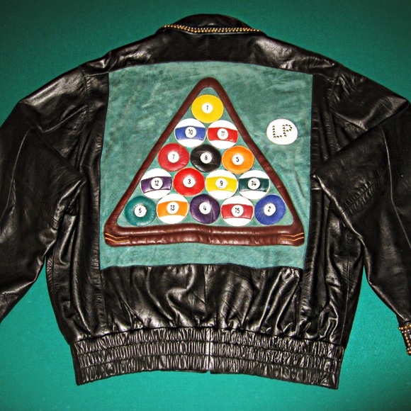 North Beach Leather Jackets & Blazers - AMAZING VINTAGE LEATHER BOMBER JACKET
